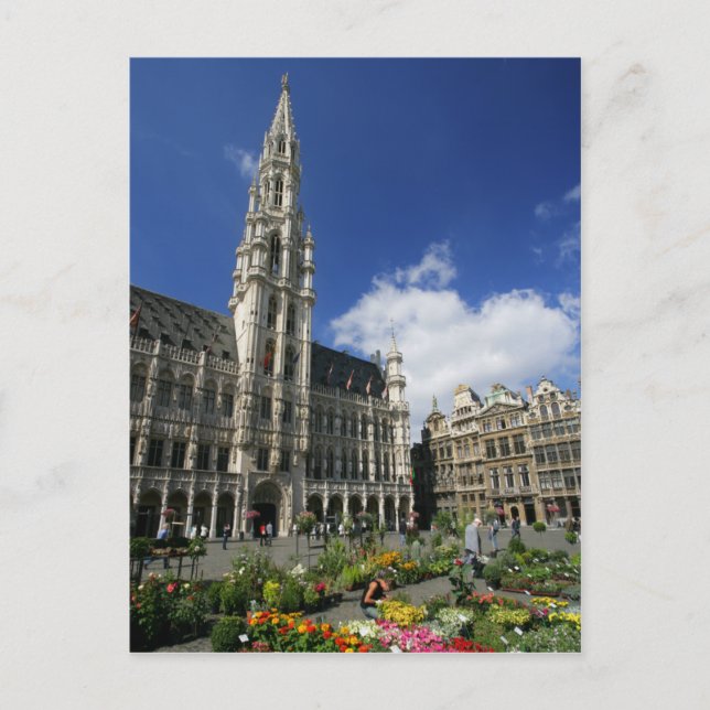 Postal gran lugar, bruselas belgium (Anverso)