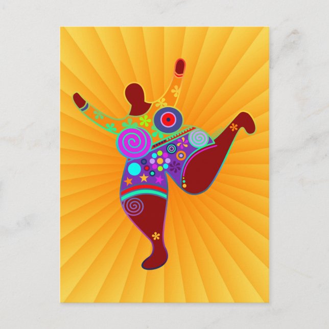 Postal GRAN MAMA / MUJER POTENTE + tu idea (Anverso)