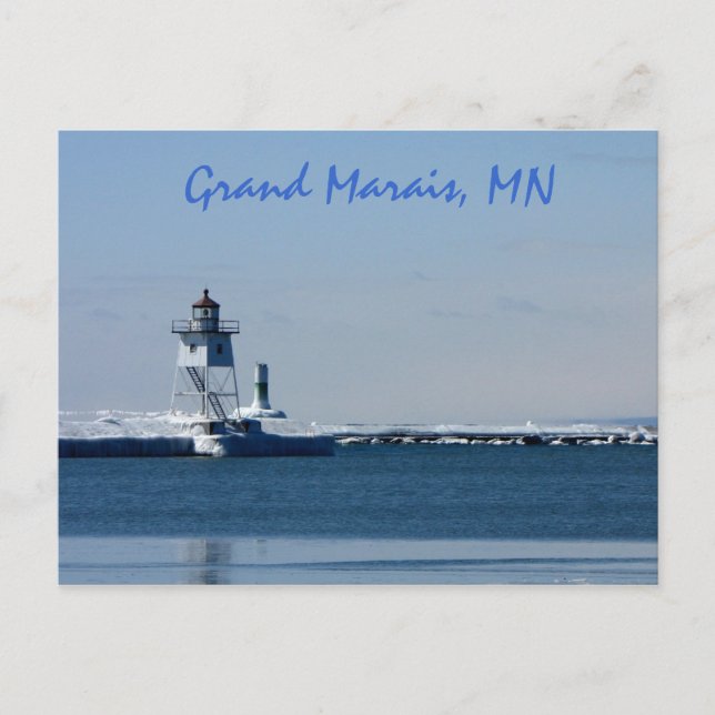 Postal Gran Marais Postcard (Anverso)