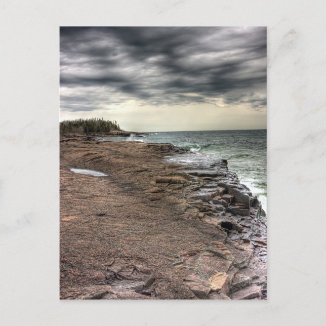 Postal Gran Marais Shoreline (Anverso)