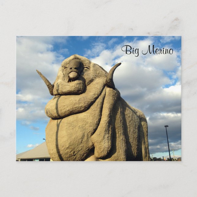 Postal gran merino ram (Anverso)