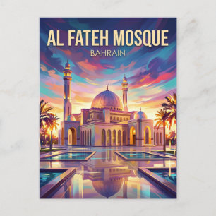 Postal Gran Mezquita Al Fateh Bahréin