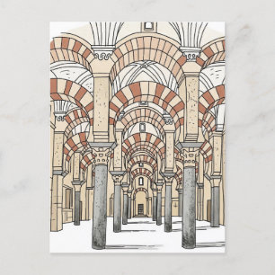 Postal Gran Mezquita de Córdoba España Viaje