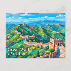Postal Gran Muralla China
