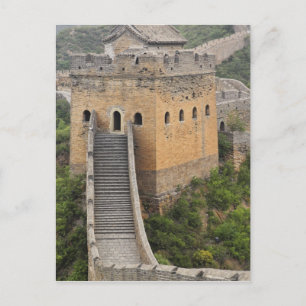 Postal Gran Muralla China en Jinshanling, China, Asia 2