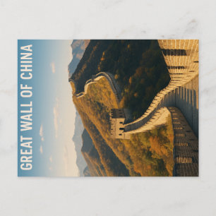 Postal Gran Muralla China – Pekín, China