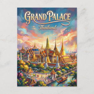 Postal Gran Palacio Tailandia