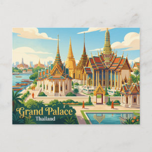 Postal Gran Palacio Tailandia