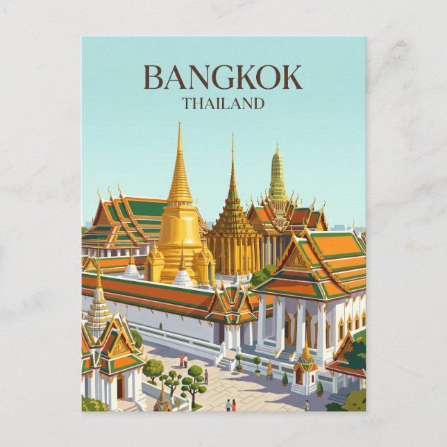 Postal Gran Palacio Tailandia (Anverso)