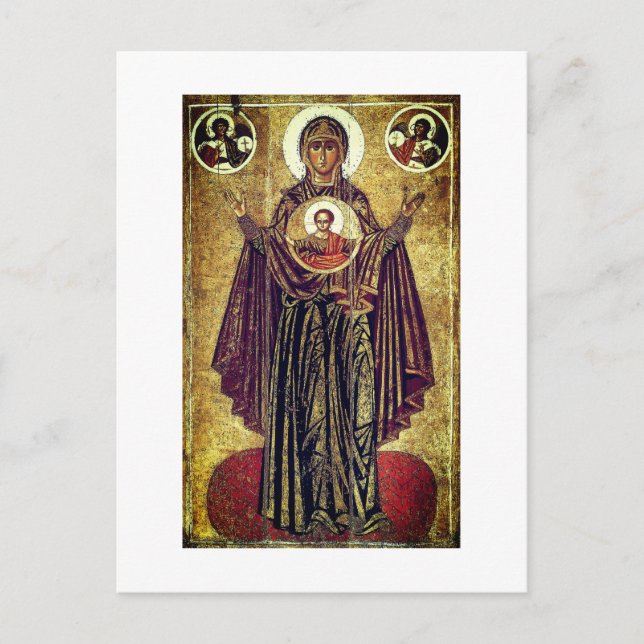 Postal Gran Panagia de Yaroslavl (Anverso)