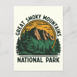 Postal Gran Parque Nacional de Montañas Smoky