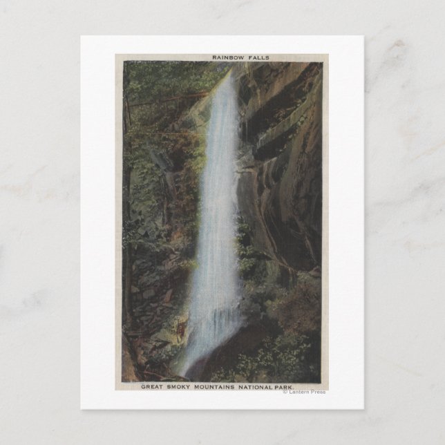 Postal Gran Parque Nacional de Montañas Smoky, TN (Anverso)