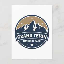 Postal Gran Parque Nacional de Teton