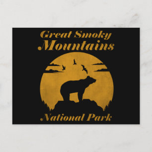 Postal Gran Parque Nacional Montañas Smoky