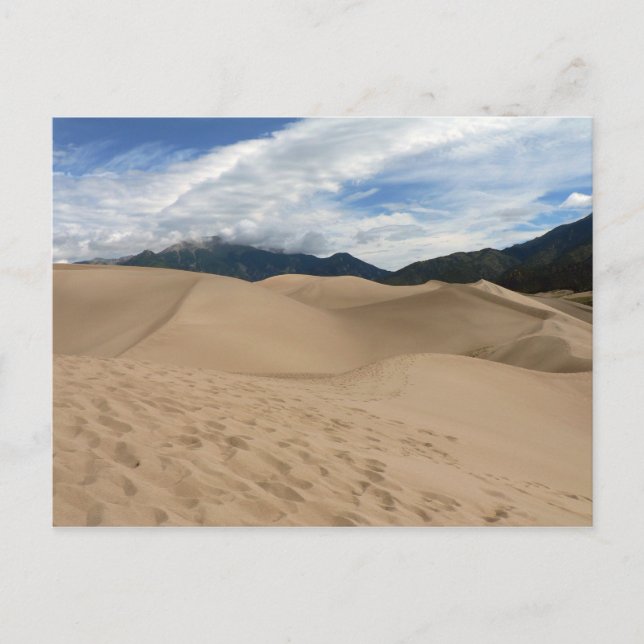 Postal Gran Parque y Reserva Nacional de Dunas de Arena,  (Anverso)