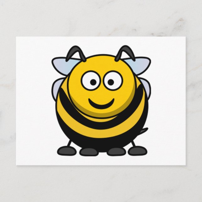 Postal Gran Personalizado Bumble Bee (Anverso)