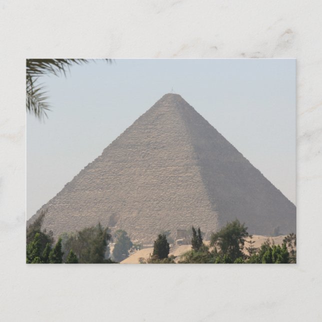Postal Gran Pirámide de Giza (Anverso)