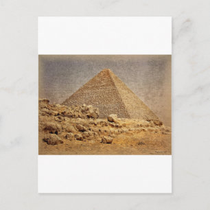 Postal Gran pirámide de Khufu