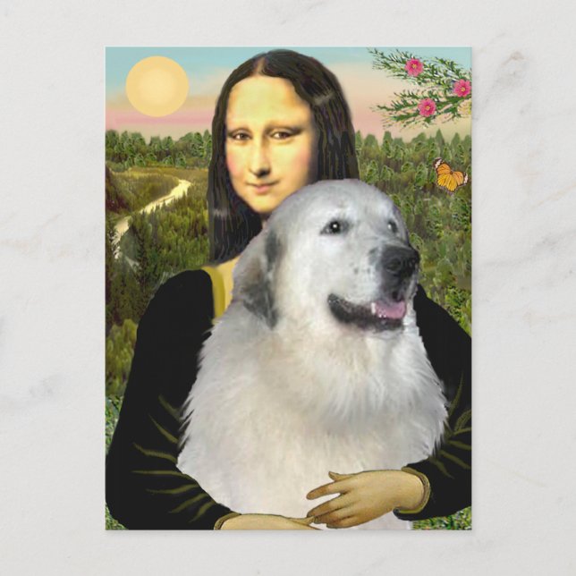 Postal Gran Pirineo 9 - Mona Lisa (Anverso)