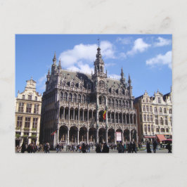 Postal Gran plaza, Bruselas, Bélgica