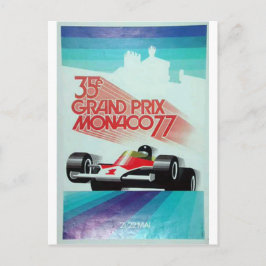 Postal Gran premio de monoco 77