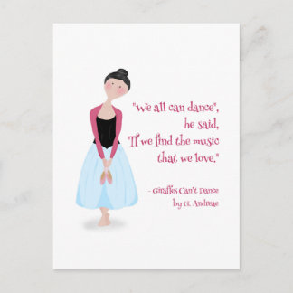 Postal Gran Quotations_Dance