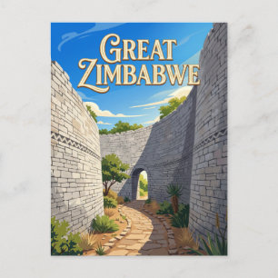Postal Gran recinto de Zimbabwe