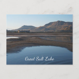 Postal Gran Salt Lake, Beach, Saltair Pavilion