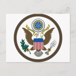 Postal Gran Sello de Estados Unidos