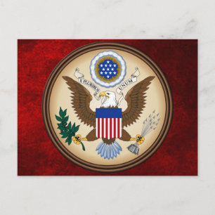 POSTAL GRAN SELLO DE LOS ESTADOS UNIDOS