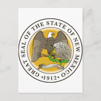 Postal Gran Sello de Nuevo México