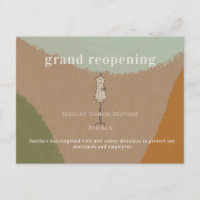 Gran tienda de moda de reapertura