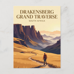 Postal Gran Travesía Drakensberg Sudáfrica