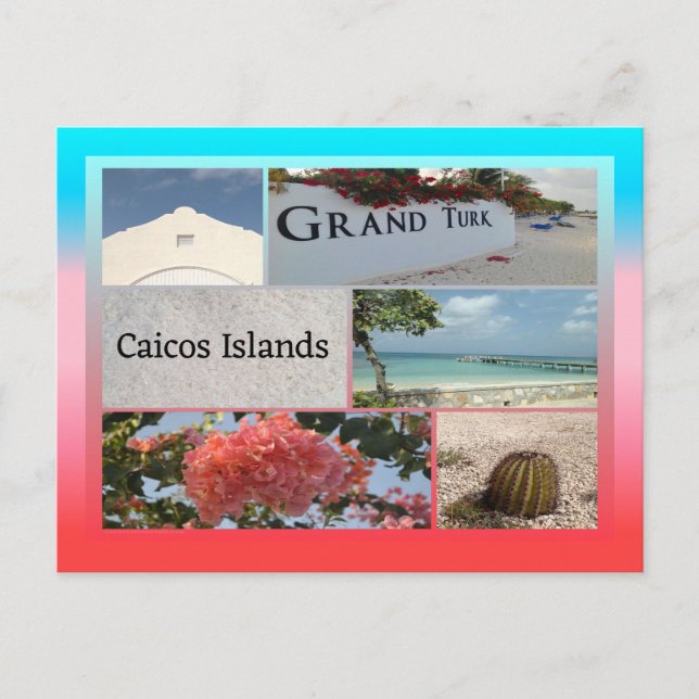 Postal Gran Turca y Caicos (Anverso)