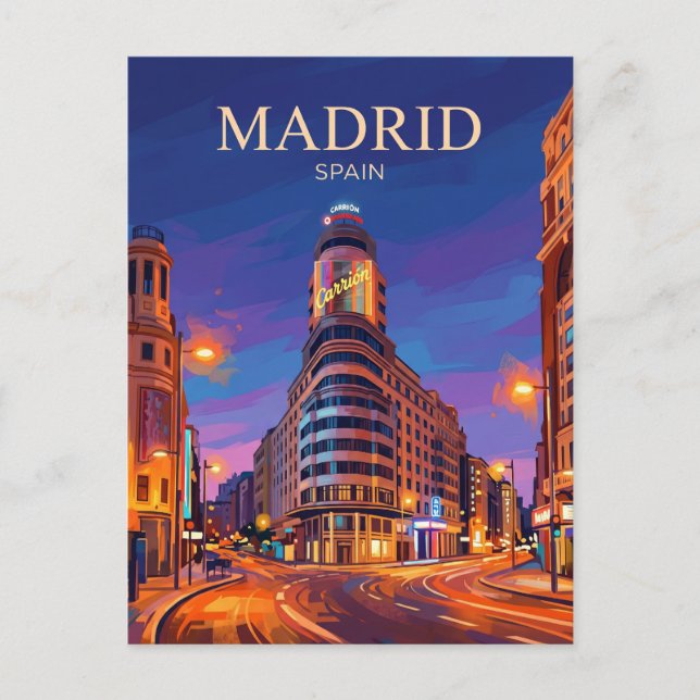 Postal Gran Vía España (Anverso)