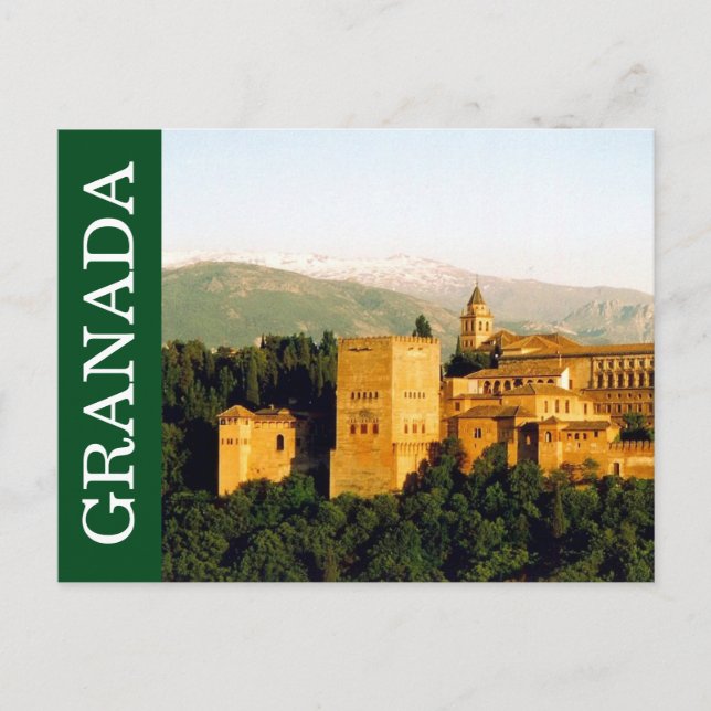 Postal granada españa (Anverso)