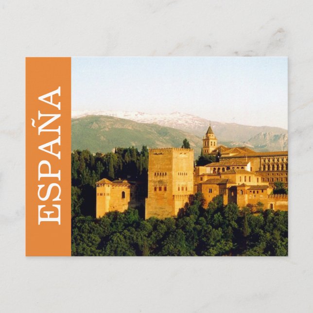 Postal granada españa (Anverso)