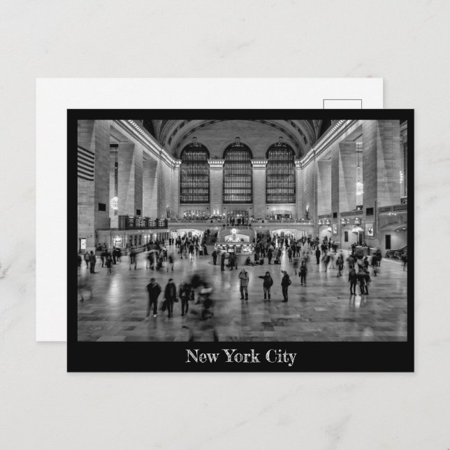 Postal Grand Central, New York City Postcard (Anverso / Reverso)