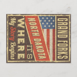 Postal Grand Forks Dakota del Norte