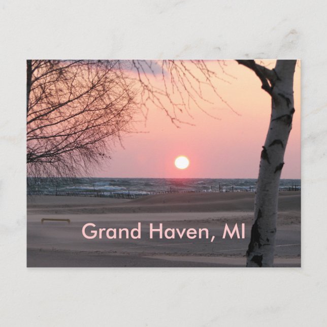 Postal Grand Haven, MI (Anverso)