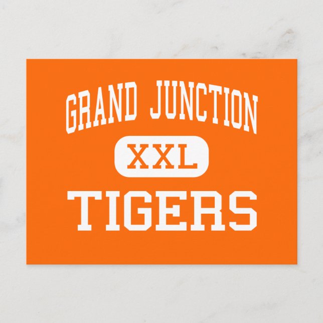 Postal Grand Junction - Tigres - High - Grand Junction (Anverso)