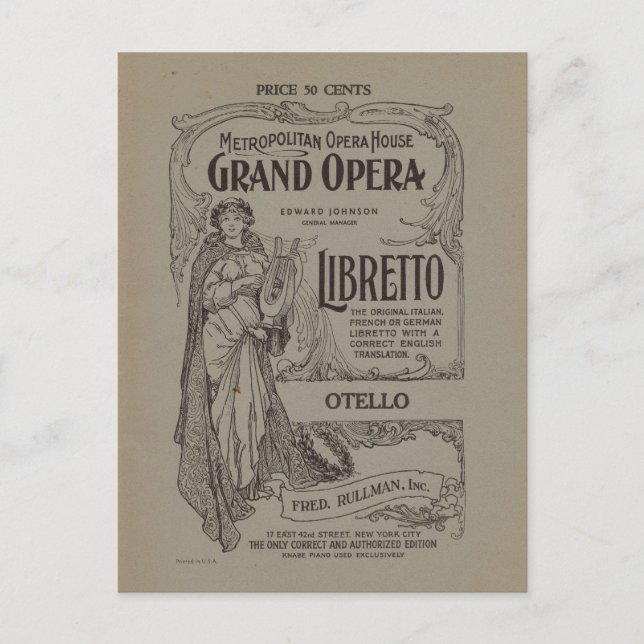 Postal Grand Metropolitan (Anverso)