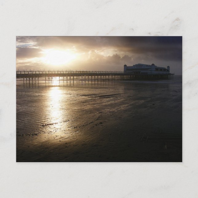 Postal Grand Pier Weston Super Mare (Anverso)