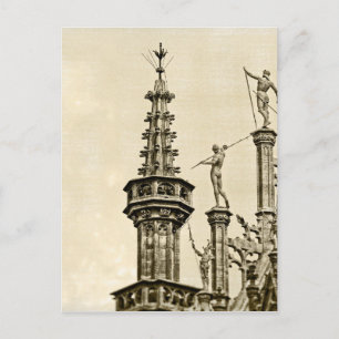 Postal Grand Place en Bruselas, Bélgica