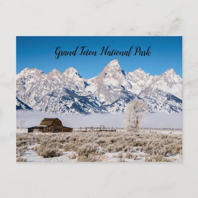Postal Grand Teton NP (Anverso)