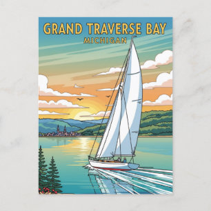 Postal Grand Traverse Bay Michigan Travel