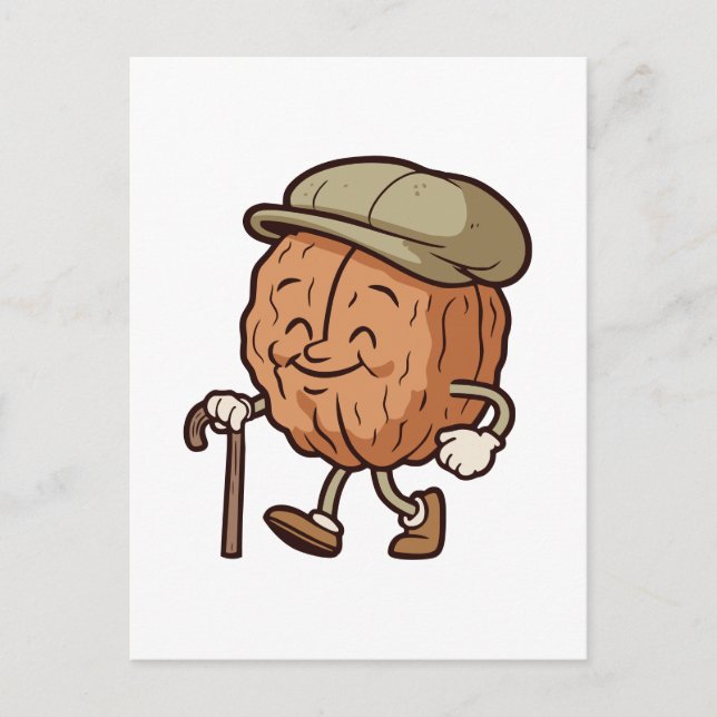 Postal Grandad Walnut (Anverso)