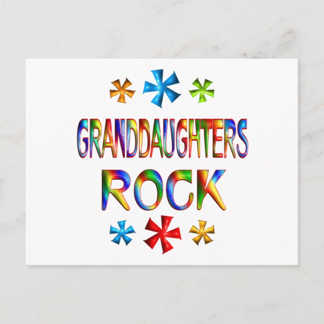 POSTAL GRANDDAUGHTERS ROCK (Anverso)
