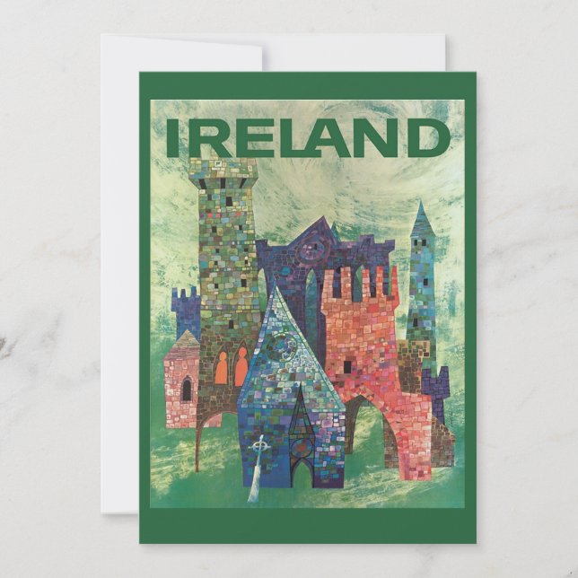 Postal Grande de Irlanda 5x7 (Anverso)