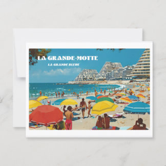 Postal Grande-motte, carte postale, QZE32F5-2